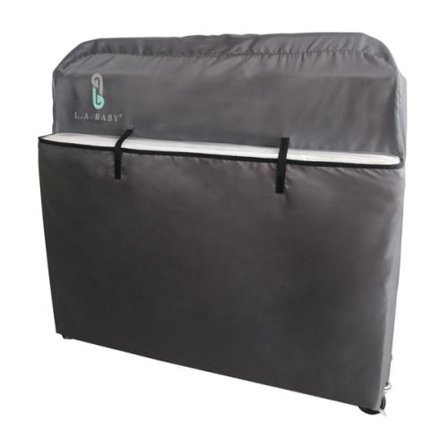 Funda de Almacenamiento para Cuna Portátil Holiday, Gris Oscuro